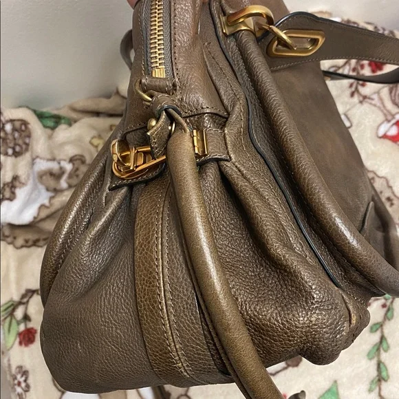 Chloe Brown Leather Shoulder Bag - Picture 12 of 17